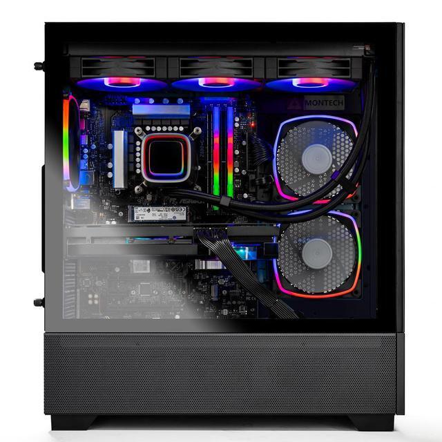 Skytech Azure Gaming PC Desktop Ryzen 7 7700X 4.5 GHz (5.4GHz Turbo) NVIDIA RTX 5070 12GB GDDR7 1TB Gen4 NVMe SSD 32GB DDR5 RAM RGB 750W GOLD PSU 360mm ARGB AIO Wi-Fi Win 11