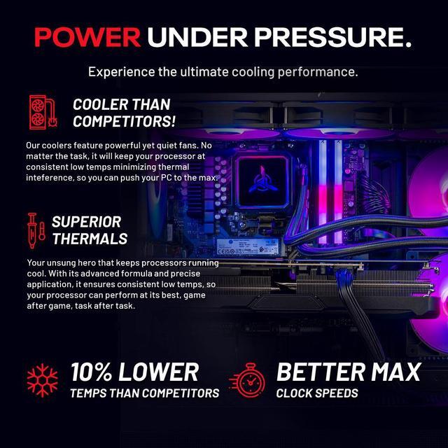 Skytech Azure Gaming PC Desktop Ultra 5 245K 4.2 GHz (5.2 GHz Turbo) NVIDIA RTX 5060 Ti 16GB GDDR7 1TB Gen4 NVMe SSD 32GB DDR5 RAM RGB 850W GOLD ATX 3 PSU 360mm ARGB AIO Wi-Fi Win 11