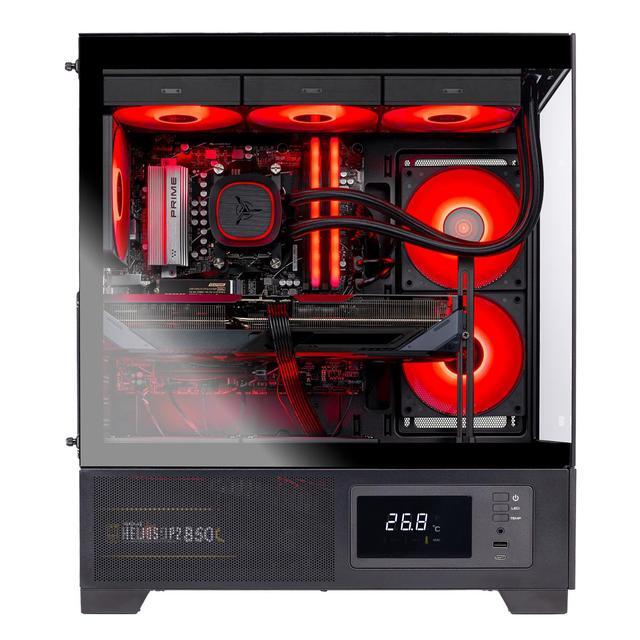 Skytech Gaming Azure 3 Plus Gaming PC AMD Ryzen 9 9900X 4.4GHz NVIDIA RTX 5070 Ti 16GB 2TB Gen4 NVMe SSD 32GB DDR5 RAM 6000 850W GOLD ATX 3 PSU 360 ARGB AIO Wi-Fi Win 11 Desktop