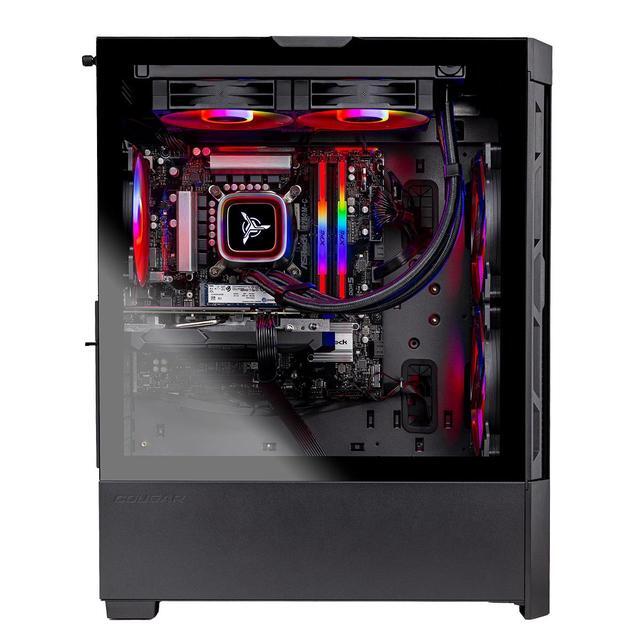 Skytech Gaming Blaze4 Mini Desktop PC Ryzen 7 7800X3D 4.2 GHz (5GHz) AMD RX 9070XT 16GB 2TB Gen4 NVMe SSD 32GB DDR5 RAM 6000 RGB 850W GOLD ATX 3 PSU 240mm ARGB AIO Wi-Fi Win 11