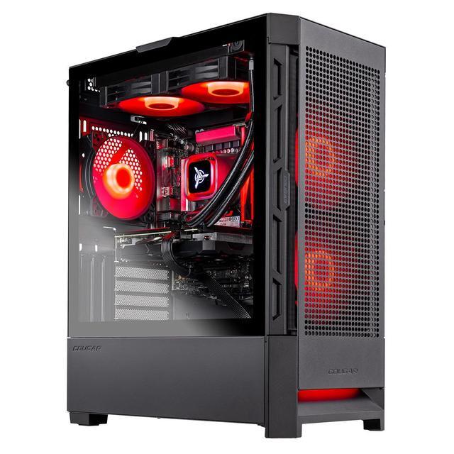 Skytech Gaming Blaze4 Mini Desktop PC Ryzen 7 7800X3D 4.2 GHz (5GHz) AMD RX 9070XT 16GB 2TB Gen4 NVMe SSD 32GB DDR5 RAM 6000 RGB 850W GOLD ATX 3 PSU 240mm ARGB AIO Wi-Fi Win 11