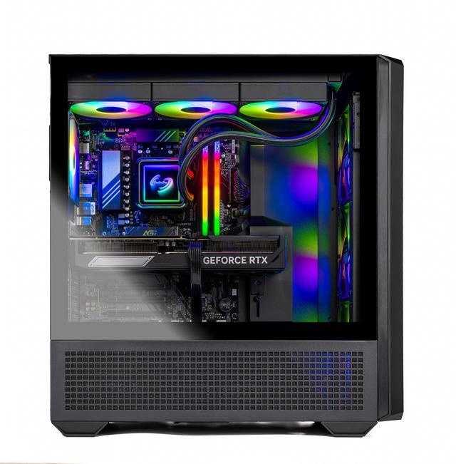 Skytech Gaming Edge Desktop PC Intel I7 14700F 2.1 GHz (5.3GHz) NVIDIA RTX 5070 12GB 2TB Gen4 NVMe SSD 32GB DDR5 RAM 6000 RGB 850W GOLD ATX 3 PSU 360mm ARGB AIO Wi-Fi Win 11