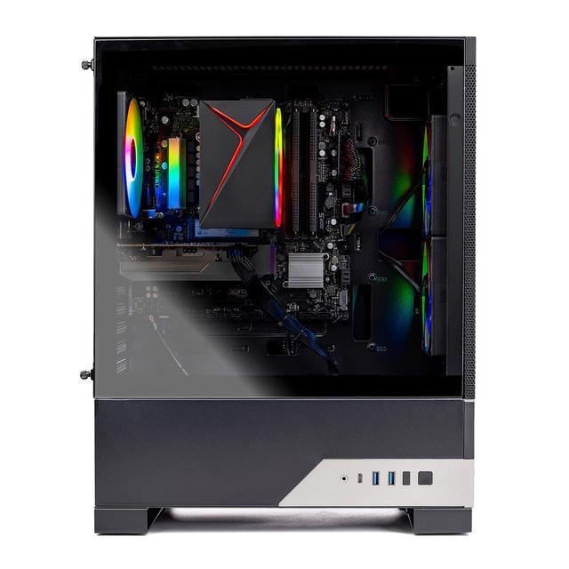 Skytech Gaming Nebula 2 Desktop PC Ryzen 5 7600 3.8 GHz (5.1GHz Turbo) NVIDIA RTX 5060 1TB NVMe SSD 16GB DDR5 RAM 5200 650W GOLD PSU Wi-Fi Win 11