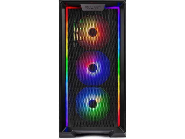 Skytech Gaming Nebula Gaming PC AMD Ryzen 5 3600 3.6GHz NVIDIA RTX 3050 6GB 1TB NVMe SSD 16GB DDR4 RAM 3200 650W GOLD PSU Wi-Fi Win 11 Desktop