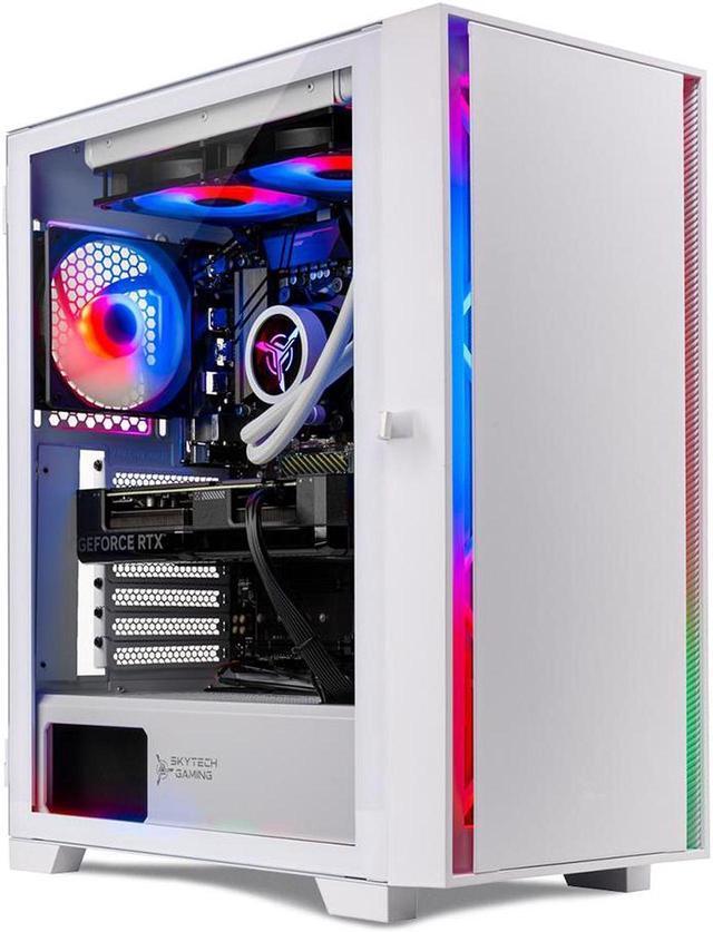 Skytech Gaming Shiva Desktop PC Intel I5 14400F 2.5 GHz (4.7GHz Turbo) NVIDIA RTX 4070 Super 12GB 2TB NVMe SSD 32GB DDR5 RAM RGB 650W GOLD PSU 240mm ARGB AIO Wi-Fi Win 11