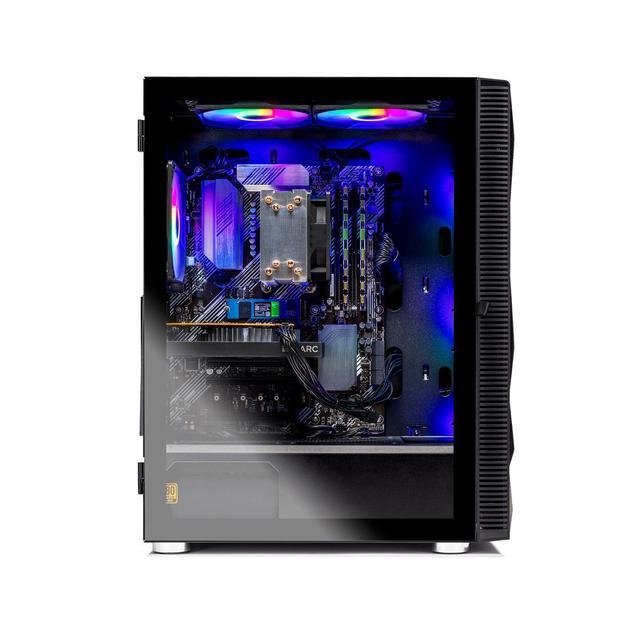 Skytech Gaming Storm Gaming PC AMD Ryzen 5 5500 3.6GHz AMD RX 6500XT 4GB 1TB NVMe SSD 32GB DDR4 RAM 3200 650W GOLD PSU Wi-Fi Win 11 Desktop