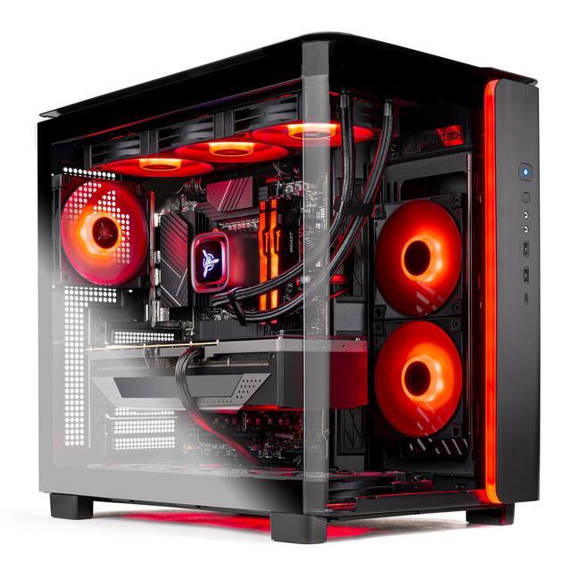 Skytech King 95 Gaming PC Desktop Ryzen 7 7700X 4.5 GHz (5.4GHz Turbo) NVIDIA RTX 5080 16GB 2TB Gen4 NVMe SSD 32GB DDR5 RAM 6000 RGB 850W GOLD ATX 3 PSU 360mm ARGB AIO Wi-Fi Win 11