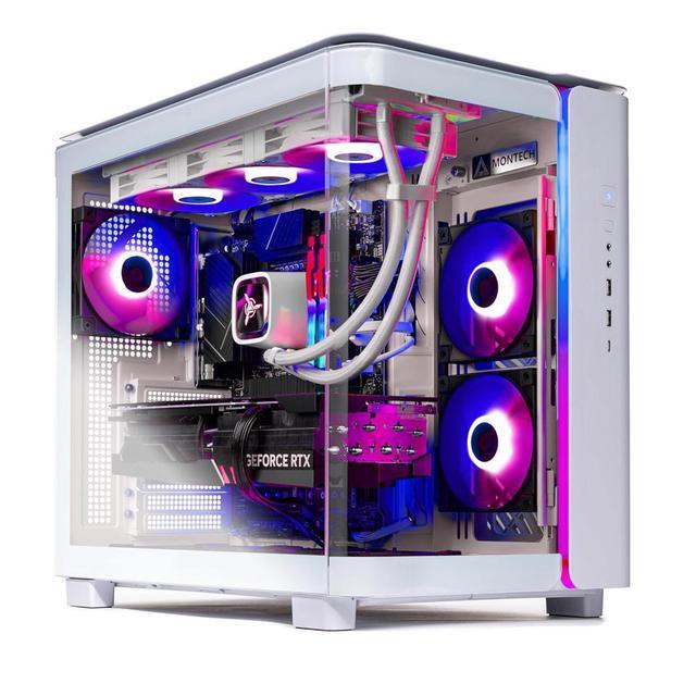 Skytech King 95 Gaming PC Desktop Ryzen 9 9900X3D 4.4 GHz (5.5GHz Turbo Boost) X870 Motherboard NVIDIA RTX 5080 16GB GDDR7 4TB Gen4 NVMe SSD 64GB DDR5 6000 1000W GOLD ATX 3.0 Wi-Fi Win 11