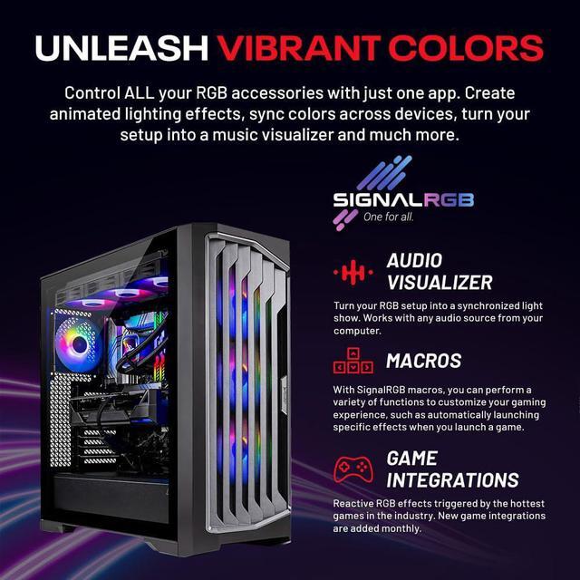 Skytech Legacy Gaming PC Desktop Ultra 7 265K 3.9 GHz(5.4 GHz Turbo) NVIDIA RTX 5080 16GB GDDR7 1TB Gen4 SSD 32GB DDR5 RAM 6000 RGB 1000W GOLD ATX 3.0 PSU 360mm ARGB AIO Wi-Fi Win 11 Home