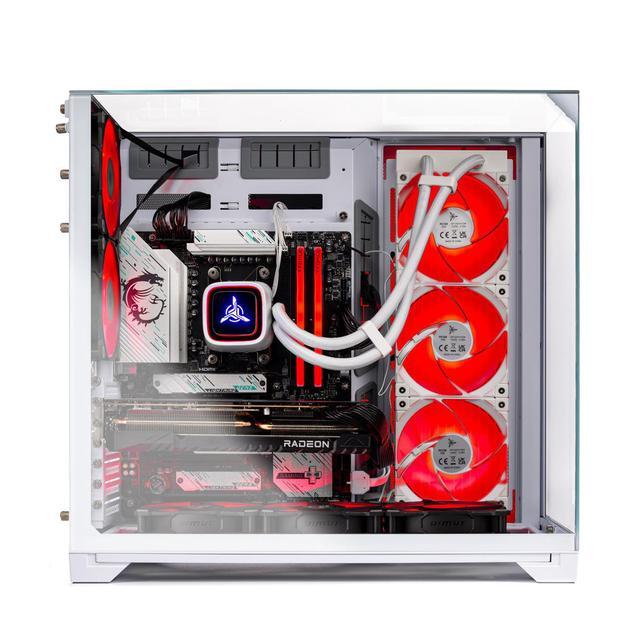 Skytech O11 Vision Gaming PC Desktop Ryzen 7 7800X3D 4.2 GHz (5GHz Turbo) NVIDIA RTX 5070 Ti 16GB GDDR7 1TB Gen4 SSD 32GB DDR5 RAM 6000 RGB 850W GOLD ATX 3.0 PSU 360mm ARGB AIO Wi-Fi Win 11