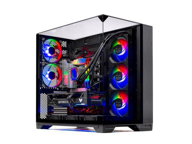 Skytech O11 Vision Gaming PC Desktop Ryzen 9 9900X3D 4.4 GHz (5.5GHz Turbo Boost) X870 Motherboard NVIDIA RTX 5080 16GB GDDR7 2TB Gen4 NVMe SSD 64GB DDR5 6000 1000W GOLD ATX 3.0 Wi-Fi Win 11