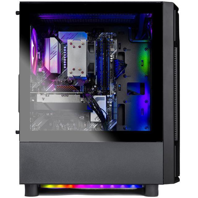 Skytech Shadow Gaming PC Desktop Intel I5 14400F 2.5 GHz (4.7GHz Turbo) NVIDIA RTX 5060 8GB 1TB NVMe SSD 16GB DDR5 RAM 6000 650W GOLD PSU Wi-Fi Win 11