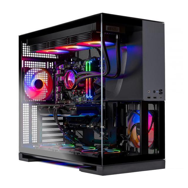 Skytech Viper Gaming PC Desktop Ryzen 7 7800X3D 4.2 GHz (5GHz Turbo) AMD RX 9070 XT 16GB 1TB Gen4 NVMe SSD 32GB DDR5 6000 850W GOLD ATX 3 360mm ARGB AIO Wi-Fi Win 11 GEOMETRICFUTURE Model 5