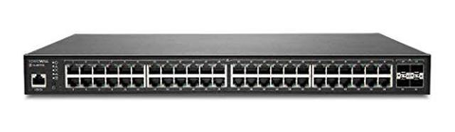 SonicWall SWS14-48FPOE Managed PoE Ethernet Switch W/ 1-Year Wireless Network Management Essential And Support 02-SSC-8383