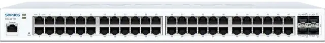 Sophos 100 CS110-48P Ethernet Switch 48 Ports - Manageable - Gigabit Ethernet 10 Gigabit Ethernet - 10/100/1000Base-T 10GBase-X - 2 Layer Supported - 410 W PoE Budget - Twisted Pair Optical Fiber