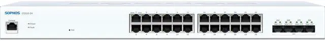 Sophos CS110-24 Ethernet Switch 24 Ports - Manageable - Gigabit Ethernet 10 Gigabit Ethernet - 10/100/1000Base-T 10GBase-X 1000Base-X - Twisted Pair Optical Fiber