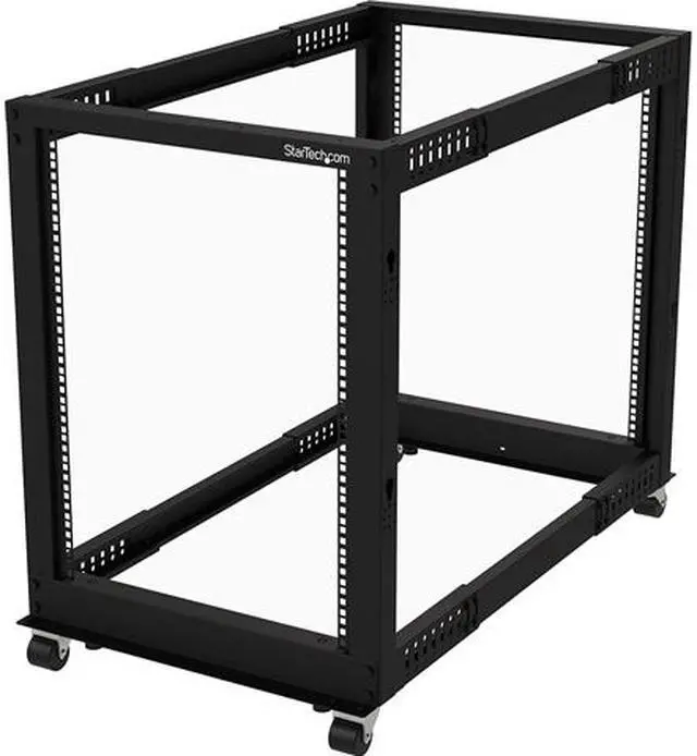 StarTech 15U 4 Post 22" to 41" Open Frame Rack 4POSTRACK15U