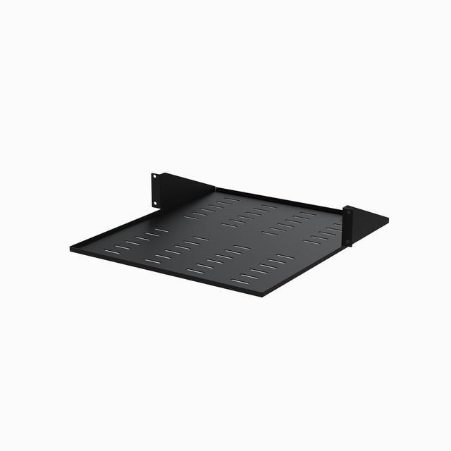 StarTech 2 Post Vented Server Rack Shelf Mount Up To 75 Lb. CABSHF2POSTV2