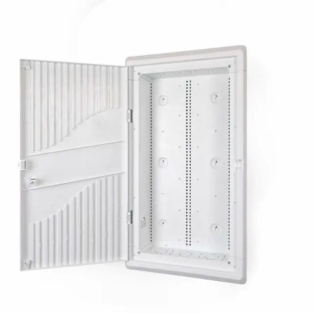 StarTech 28-Inch Wall-Mount Media Enclosure - Cable Management Box for Network Distribution - Structured Media Enclosure - Mounting Fixtures and Modules Included 28P1-MEDIA-ENCLOSURE
