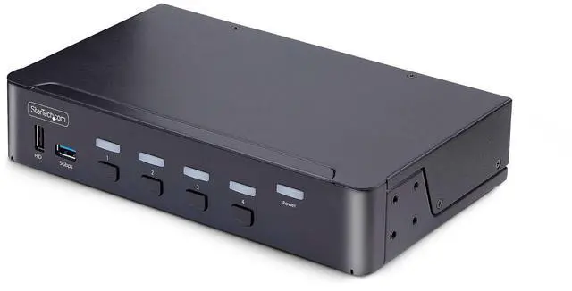 StarTech 4-Port DisplayPort 1.4 KVM Switch TAA Compliant D86A2-4-PORT-8K-KVM