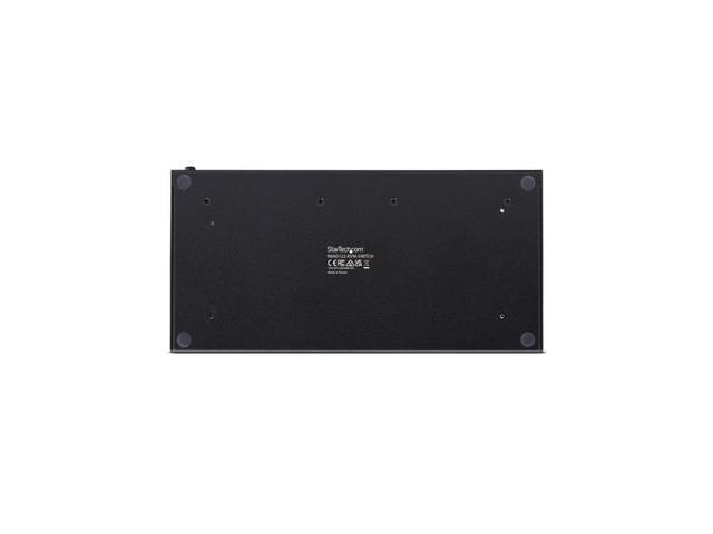 StarTech 8-Port DisplayPort KVM Switch With 1U Rack Mount Kit 4K 60Hz DP 1.2 Push-Button & Hotkey Switching 4-Port USB Hub OS Independent TAA Compliant - R8AD122-KVM-SWITCH