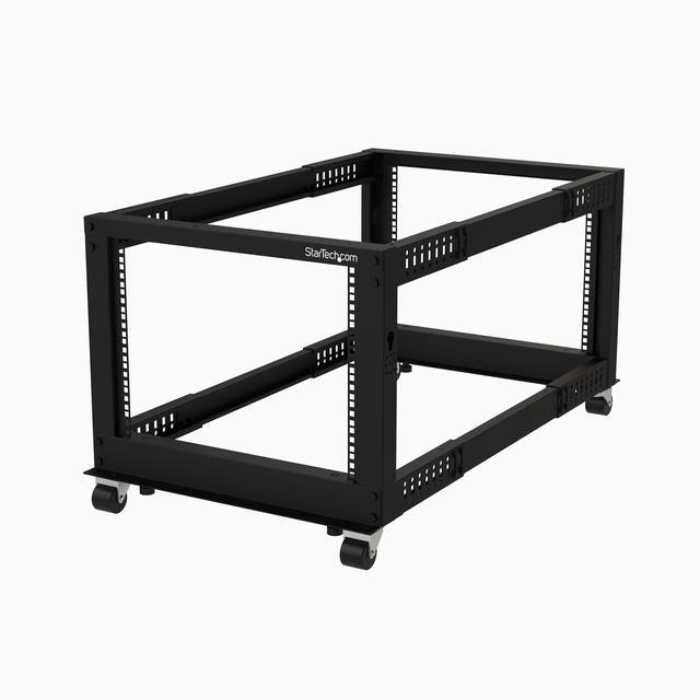 StarTech 8U 19" Open Frame Server Rack Compact 4 Post 4POSTRACK8U