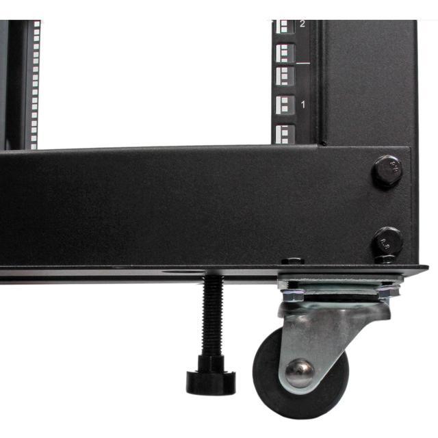 StarTech 8U 19" Open Frame Server Rack Compact 4 Post 4POSTRACK8U
