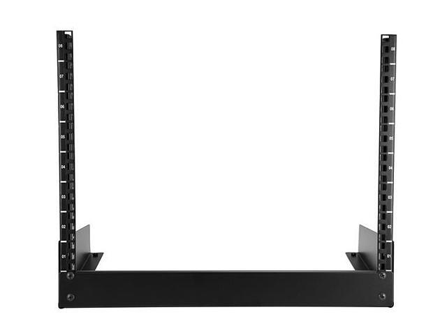 StarTech 8U Desktop Rack - 19 In. 2-Post Open Frame Rack