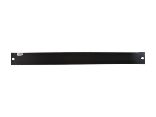 StarTech BLANKB1 StarTech.com Blanking Panel - 1U - 19 In - Steel - Black - Blank Rack Panel - Filler Panel - Rack Mount Panel - Rack Blanks