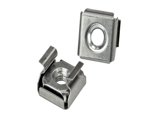 StarTech CABSCRWM520 StarTech.com Rack Screws - 20 Pack - Installation Tool - 12 Mm M5 Screws - M5 Nuts - Cabinet Mounting Screws And Cage Nuts