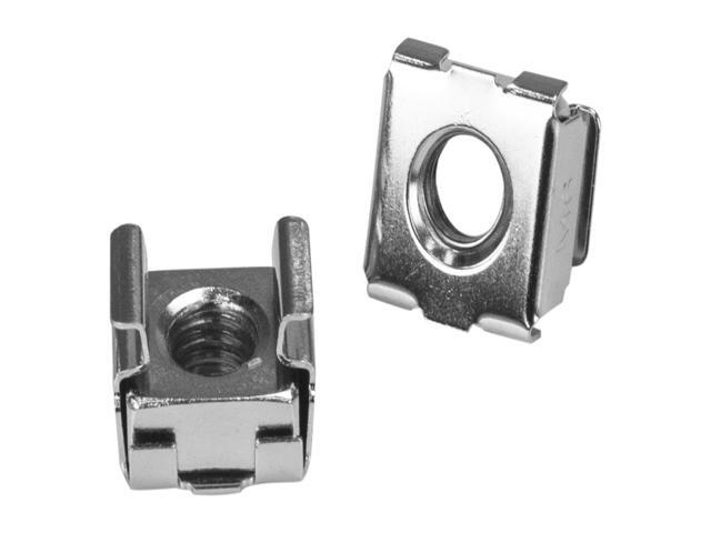 StarTech CABSCRWM620 StarTech.com Rack Screws - 20 Pack - Installation Tool - 12 Mm M6 Screws - M6 Nuts - Cabinet Mounting Screws And Cage Nuts