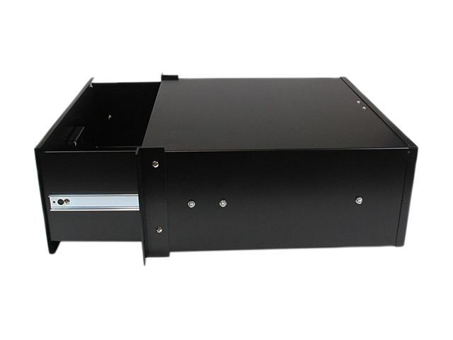 StarTech.com 4UDRAWER 4U Black Steel Storage Drawer For 19in Racks And Cabinets