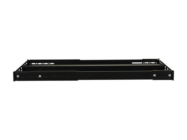 StarTech.com ADJSHELF 1U Adjustable Mounting Depth Vented Rack Mount Shelf - 175 Lbs / 80 Kg - Fixed Server Rack Shelf