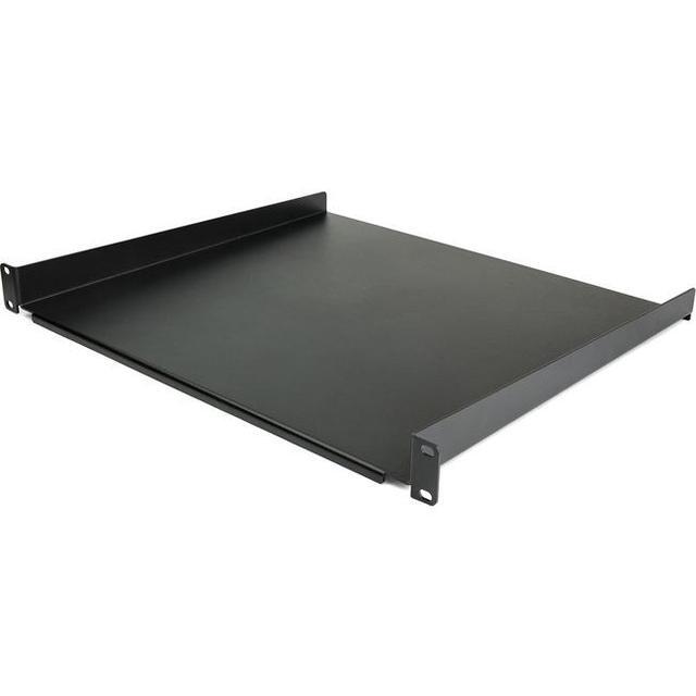 StarTech.com CABSHELF116 1U Server Rack Shelf - 16" Deep - Cantilever Rack Shelf For 19" Network Equipment (CABSHELF116)