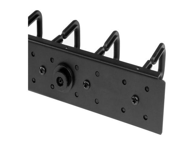 StarTech.com CMVER20UD Vertical Cable Organizer With D-Ring Hooks - 0U - 3 Ft