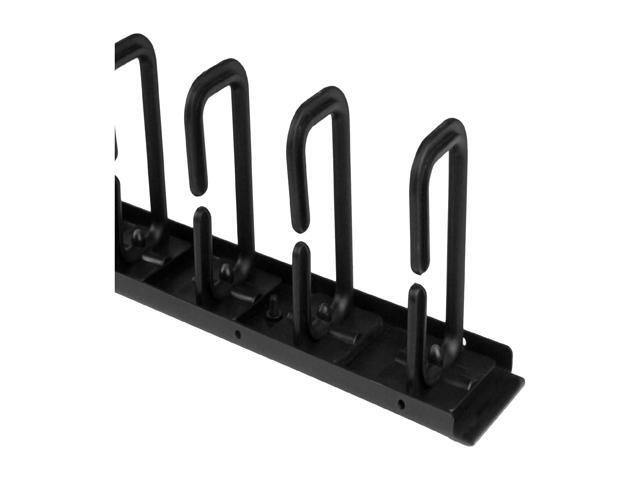 StarTech.com CMVER20UD Vertical Cable Organizer With D-Ring Hooks - 0U - 3 Ft