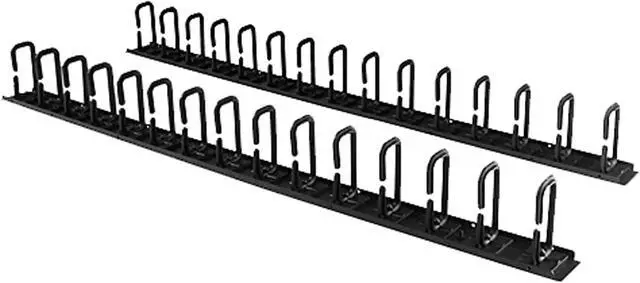 StarTech.com CMVER40UD Vertical Cable Organizer with D-Ring Hooks - 0U - 6 ft