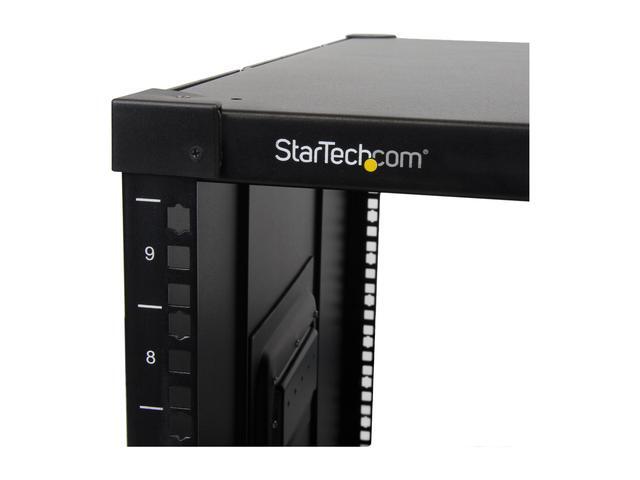 StarTech.com Portable Server Rack With Handles - Rolling Cabinet - 9U