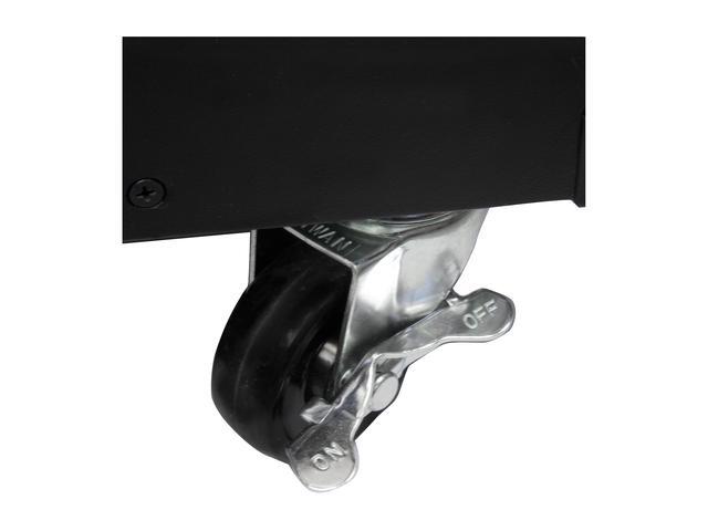 StarTech.com Portable Server Rack With Handles - Rolling Cabinet - 9U