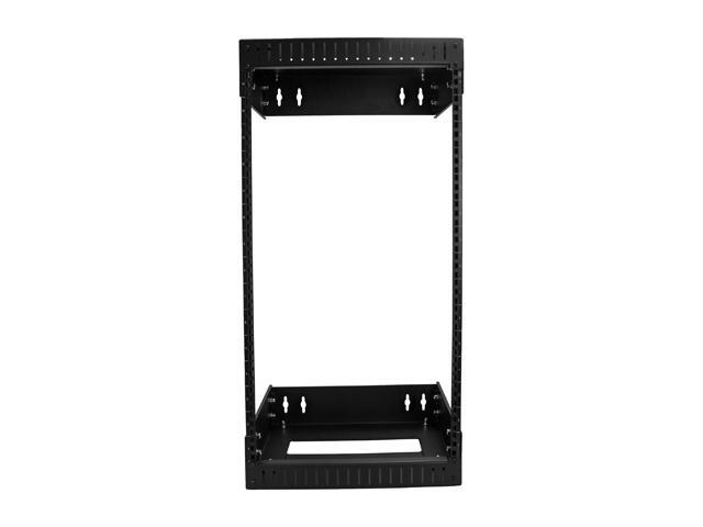 StarTech.com RK15WALLOA Wall Mount Server Rack - 15U Rack - 12- 20 In Adjustable Depth - Open Frame - Network Rack - Computer Rack - Equipment Rack