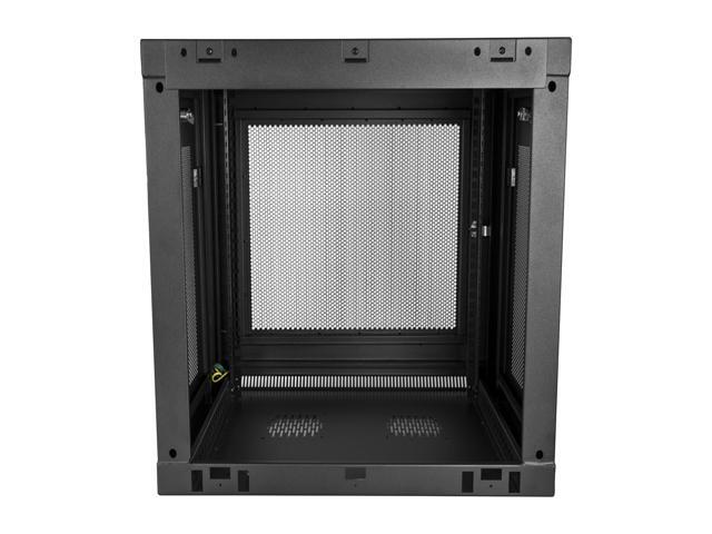 StarTech.com RK9WALM Wall Mount Server Rack Cabinet - 9U Rack - 14.6" Deep - Network Rack - Server Cabinet - Wall Mount Rack