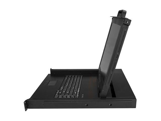 StarTech.com RKCONS1701 Single Port Rackmount KVM Console - 17 Inch Display - 1U VGA KVM Console