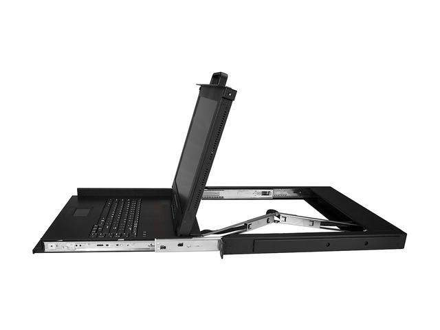 StarTech.com RKCONS1701 Single Port Rackmount KVM Console - 17 Inch Display - 1U VGA KVM Console