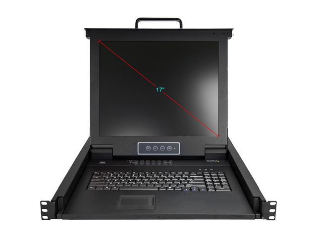 StarTech.com RKCONS1716K 16 Port Rackmount KVM Console - 17 Inch Display - 1U VGA KVM Console