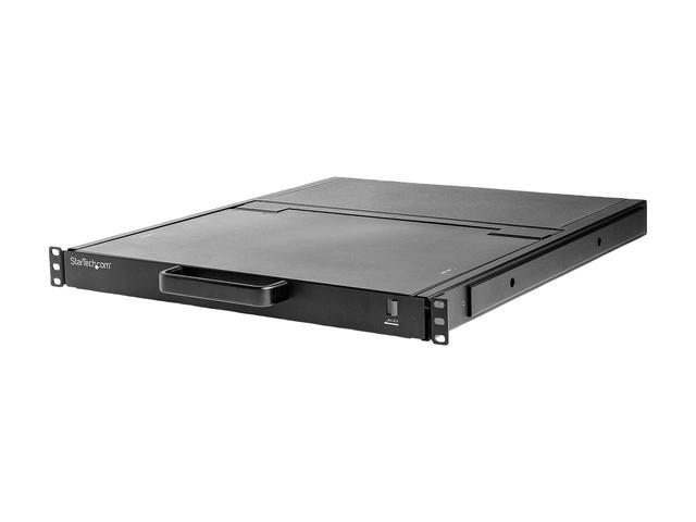StarTech.com RKCONS17HD Rackmount KVM Console - 1U - 17.3in Display - 1080p HD - Single Port KVM - Rack Mount Monitor - Rackmount LCD Monitor