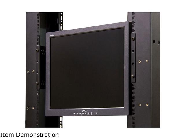 StarTech.com RKLCDBK 4U Universal VESA LCD Monitor Mounting Bracket For 19in Rack Or Cabinet