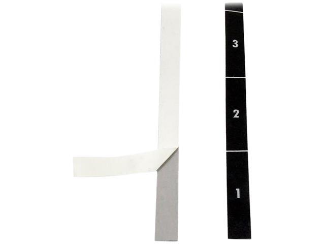 StarTech.com RKUNITAPE Rack Unit Labels - Server Rack Unit Alignment Strips - Up To 52U - 2-Pack