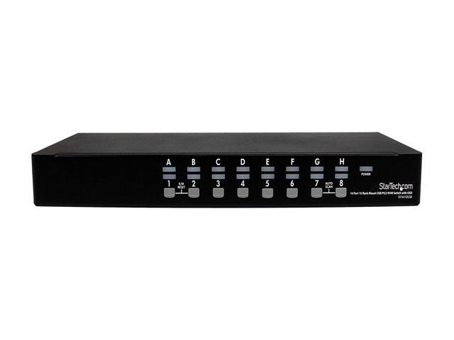 StarTech.com SV1631DUSB 16 Port StarView USB Console KVM Switch With OSD