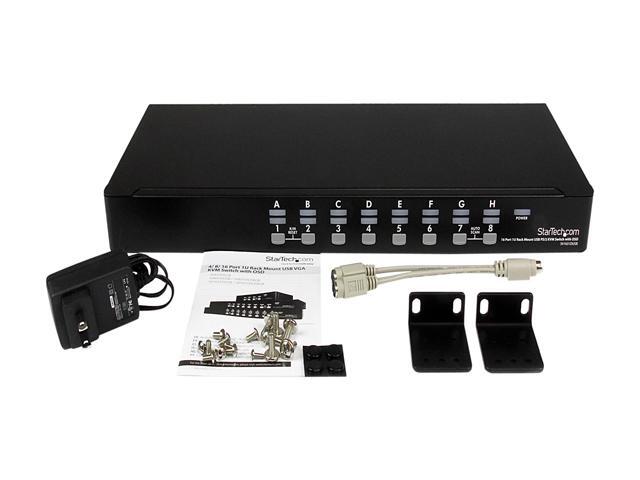 StarTech.com SV1631DUSB 16 Port StarView USB Console KVM Switch With OSD
