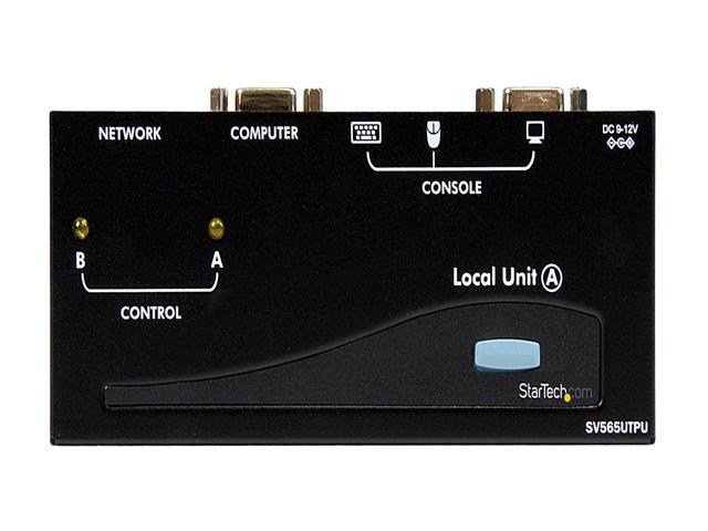 StarTech.com SV565UTPU USB VGA KVM Console Extender Over CAT5 UTP (500 Ft)
